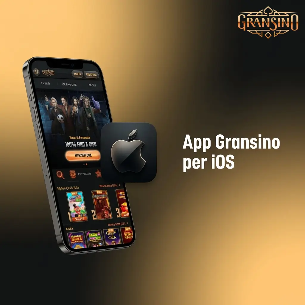 App Gransino per iOS su iPhone e iPad: funzionalità complete, interfaccia ottimizzata, gratuita e compatibile con iOS 12.0+