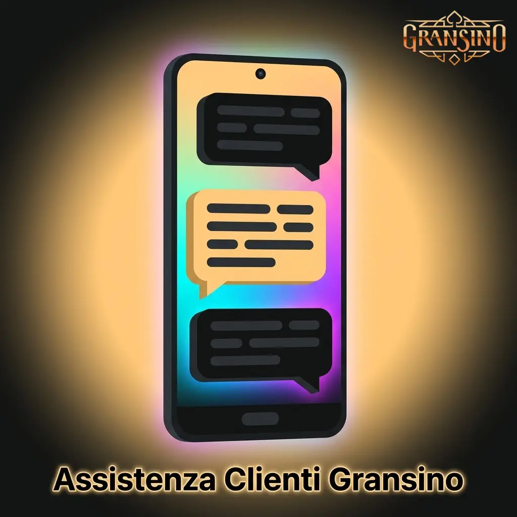 Team di supporto Gransino disponibile 24/7 tramite live chat, email e modulo di contatto per assistenza clienti