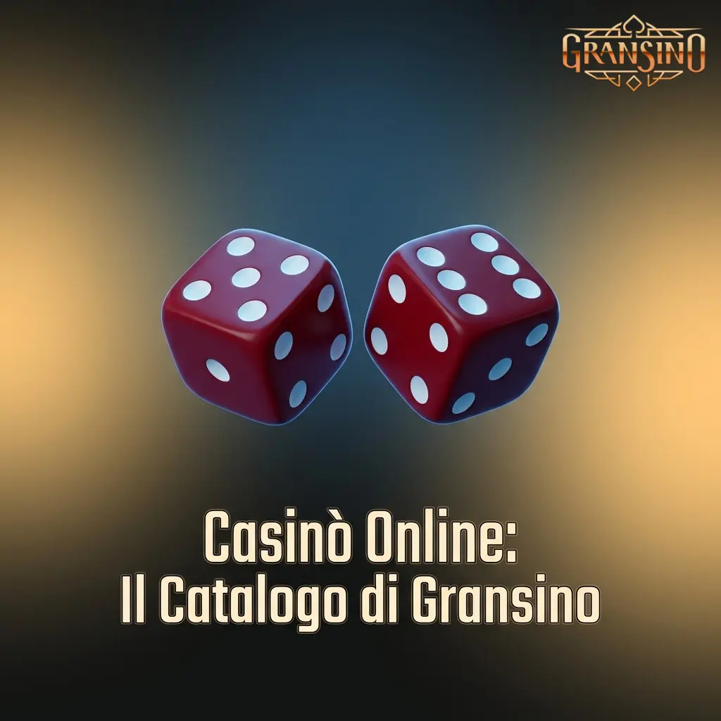 Catalogo giochi Gransino: slot, casinò live, roulette, blackjack e game show per utenti italiani