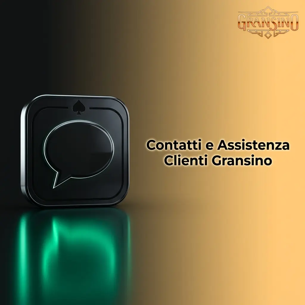 Servizio clienti Gransino disponibile 24/7 tramite live chat ed email per supporto su account, pagamenti e bonus