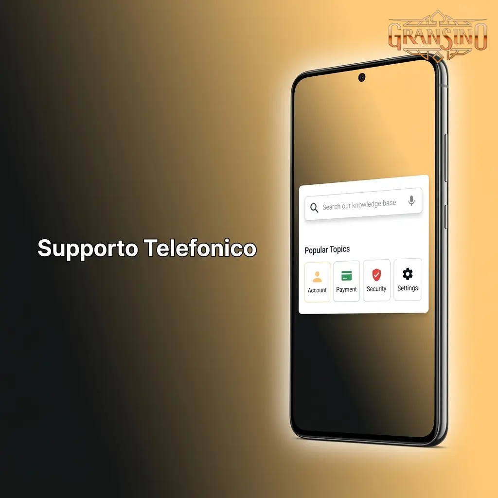 Supporto telefonico Gransino: parla direttamente con un operatore per assistenza immediata su transazioni e bonus