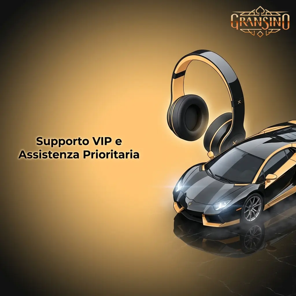 Supporto VIP Gransino: assistenza prioritaria dedicata ai giocatori con account manager e tempi di risposta ridotti.