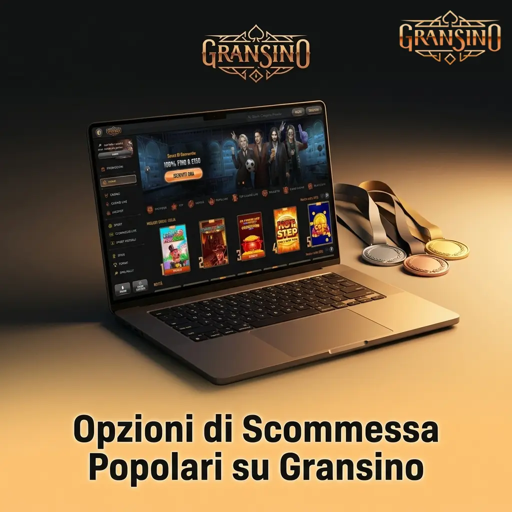 Opzioni di scommessa popolari su Gransino: puntate pre-partita e in diretta per ogni tipo di giocatore