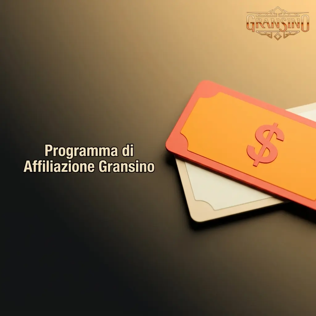 Programma di affiliazione Gransino: guadagna commissioni con revenue share, dashboard in tempo reale e pagamenti mensili