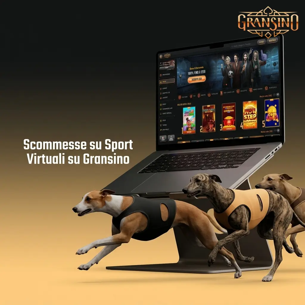Scommesse su sport virtuali Gransino: calcio, cavalli, cani e ciclismo generati da algoritmi 24/7