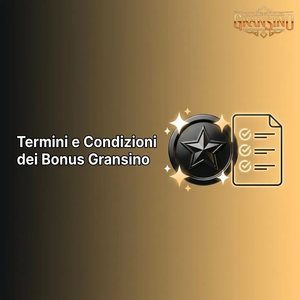 Termini e condizioni bonus Gransino: requisiti di puntata, giri gratuiti e regole per i giocatori italiani
