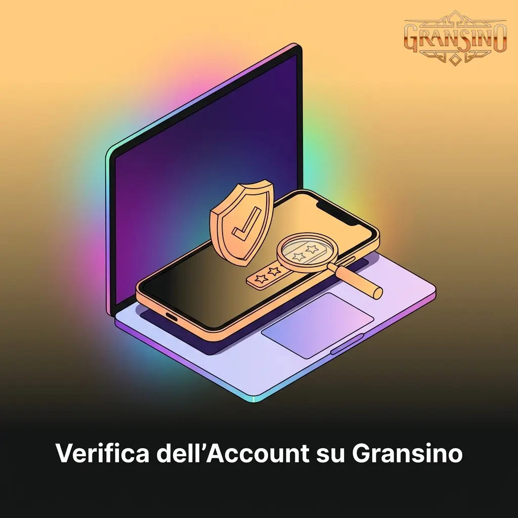 Processo di verifica KYC su Gransino: carica documenti d'identità e indirizzo per abilitare i prelievi